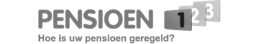 logo P123 laag 1 grijs Pensioen 123 laag 1